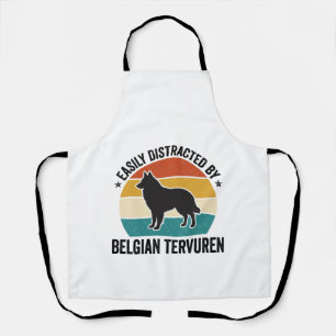 Tablier Chemise vintage pour amateur de Tervuren belge Des