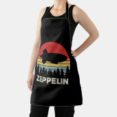 Tablier Chemise Zeppelin Rétro Vintage Dirigeable Aéronef (Insitu)