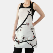 Tablier Cherry Blossom Moon Minimal Pattern (Insitu)