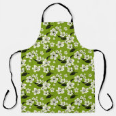 TABLIER CHERRY BLOSSOM - SAKURA (MATCHA GREEN) (Recto)