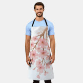 Tablier Cherry Blossoms Illustration (Porté)