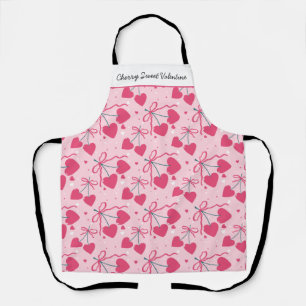 Tablier Cherry Sweet Valentine Cerise Mignonne M