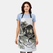 Tablier Cheshire Chat Alice Wonderland Classic (Porté)