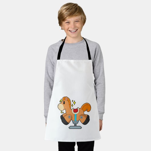 Tablier Cheval à roche (Porté)