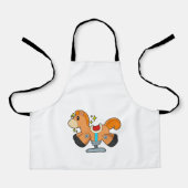 Tablier Cheval à roche (Recto)