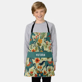 Tablier Cheval Afficher Floral Motif personnalisé (Porté)
