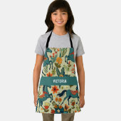 Tablier Cheval Afficher Floral Motif personnalisé (Insitu)