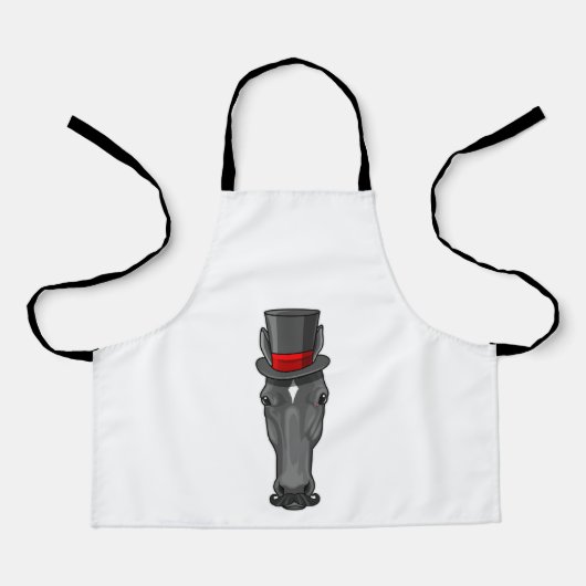 Tablier Cheval avec Cylindre (Recto)