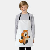 Tablier Cheval en costume (Porté)