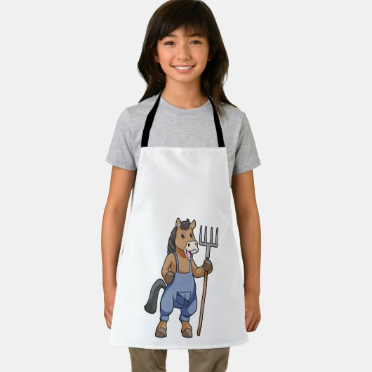 Tablier Cheval en fermier avec Rake (Insitu)