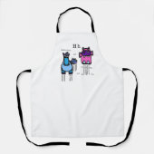 Tablier Cheval et Hippo (Recto)