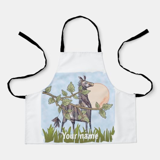 Tablier Cheval qui se cache (Recto)