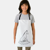 Tablier Cheval sur nuage (Insitu)