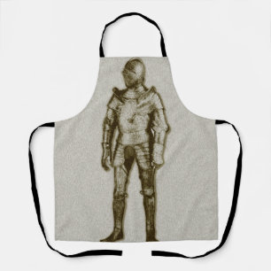 Tablier Chevalier dans l'Armure brillante Cuisine Manly