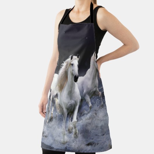 Tablier Chevaux à lancer l'oreiller (Insitu)