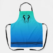 Tablier Chevaux jumeaux (Recto)