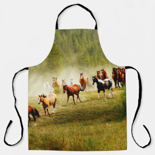 Tablier Chevaux sauvages