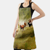 Tablier Chevaux sauvages (Insitu)