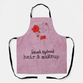 Tablier Cheveux et maquillage (Recto)