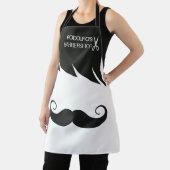 Tablier Cheveux et moustache avec ciseaux employés du barb (Insitu)