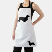 Tablier Cheveux longs Dachshund - Silhouette 1 (Insitu)