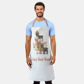 Tablier Chèvre folle Maman Noël Chèvres (Porté)