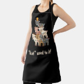 Tablier "Chèvre" L'Habitué De Noël Chèvres (Insitu)