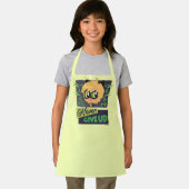 Tablier Chibi Cat Noir n'abandonne jamais (Insitu)