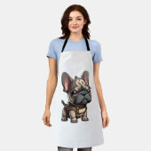 Tablier Chibi French Bulldog (Porté)