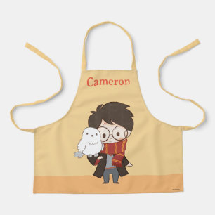 Tablier Chibi HARRY POTTER™ & Hedwig