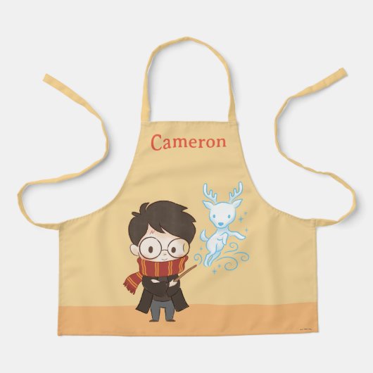 Tablier Chibi HARRY POTTER™ Patronus (Recto)