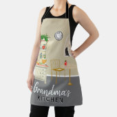 Tablier Chic Élégant 'Cuisine de Grand-Mère' (Insitu)