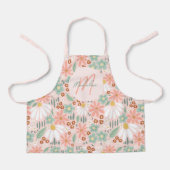 Tablier Chic Moderne Pink Farmhouse Floral (Recto)
