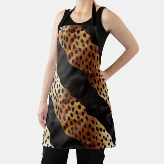 Tablier Chic Occidental Noir Brown (Insitu)