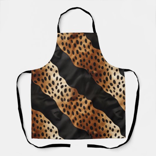 Tablier Chic Occidental Noir Brown (Recto)