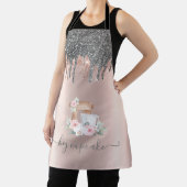 Tablier Chic Parties scintillant Argent Drivers Mixer Flow (Insitu)