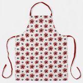 Tablier Chic Poinsettias (Recto)