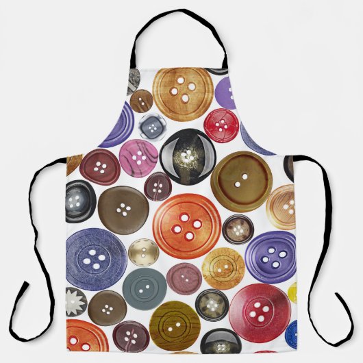 Tablier Chic sans couture : ensemble de boutons haute réso (Recto)