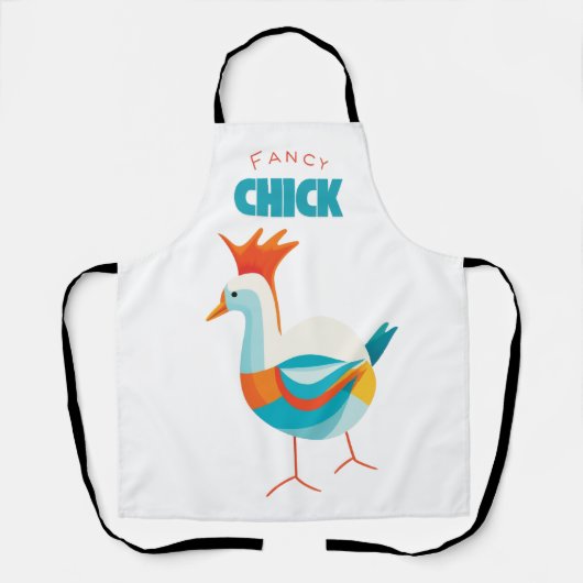 Tablier Chick élégant (Recto)