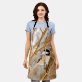 Tablier Chickadee au plafond noir - Photo originale (Porté)