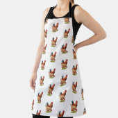 Tablier Chicken And Rooster Art, Poultry, Farm Animals (Insitu)