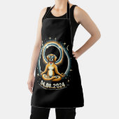 Tablier Chien à éclipse solaire 2024 (Insitu)