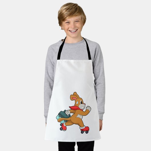 Tablier Chien à roulettes (Porté)