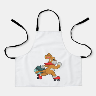 Tablier Chien à roulettes