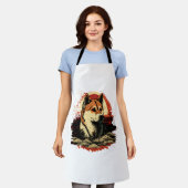 Tablier Chien Akita Inu (Porté)