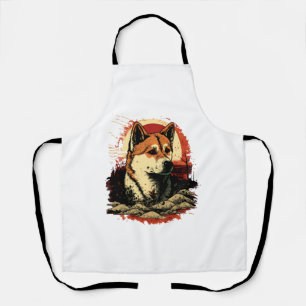 Tablier Chien Akita Inu