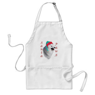 Tablier Chien américain Eskimo Père Noël Paws