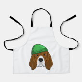 Tablier Chien avec Beanie (Recto)