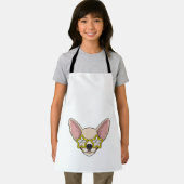 Tablier Chien avec des lunettes de soleil (Insitu)