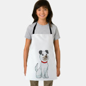 Tablier Chien avec os (Insitu)